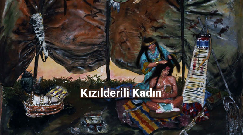 Kızılderili Kadın Rölyefi